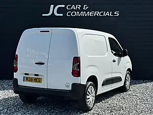 Used 2019 Peugeot Partner Professional Standard Panel Van White - Interior and Exterior details 3
