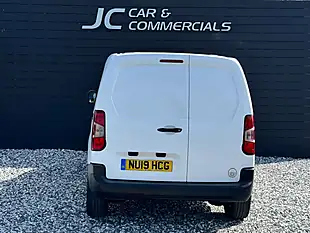 Used 2019 Peugeot Partner Professional Standard Panel Van White - Interior and Exterior details 4
