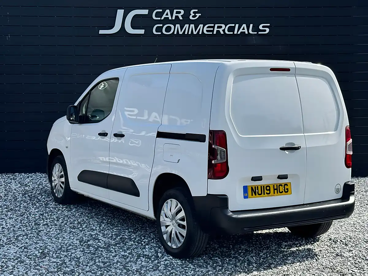 Used 2019 Peugeot Partner Professional Standard Panel Van White - Interior and Exterior details 5