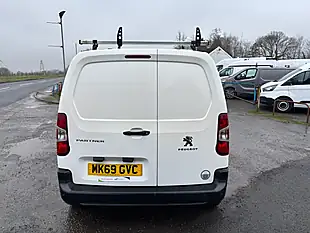 Used 2019 Peugeot Partner Professional Standard White - Interior and Exterior details 5