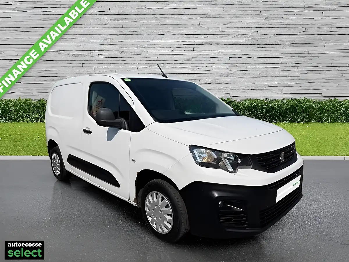 Used 2019 Peugeot Partner Professional Standard White - Front View