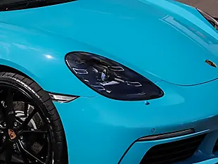 Used 2019 Porsche 718 Cayman Coupe Miami Blue - Interior and Exterior details 17