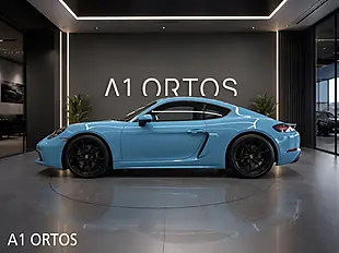 Used 2019 Porsche 718 Cayman Coupe Miami Blue - Interior and Exterior details 5