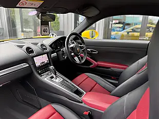 Used 2019 Porsche 718 Cayman Coupe Speed Yellow - Interior and Exterior details 2