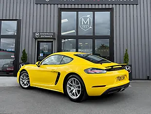 Used 2019 Porsche 718 Cayman Coupe Speed Yellow - Interior and Exterior details 3