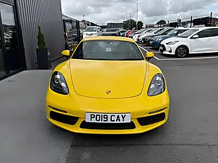 Used 2019 Porsche 718 Cayman Coupe Speed Yellow - Interior and Exterior details 9