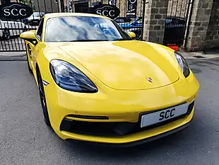 Used 2019 Porsche 718 Cayman Gts Racing Yellow - Interior and Exterior details 10