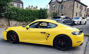 Used 2019 Porsche 718 Cayman Gts Racing Yellow - Interior and Exterior details 14