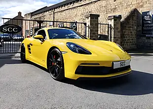 Used 2019 Porsche 718 Cayman Gts Racing Yellow - Interior and Exterior details 3