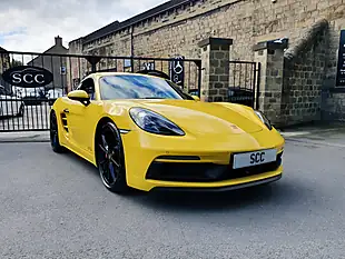 Used 2019 Porsche 718 Cayman Gts Racing Yellow - Interior and Exterior details 9