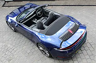 Used 2019 Porsche 911 Carrera 4S Blue - Interior and Exterior details 16