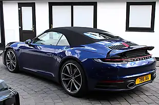 Used 2019 Porsche 911 Carrera 4S Blue - Interior and Exterior details 4