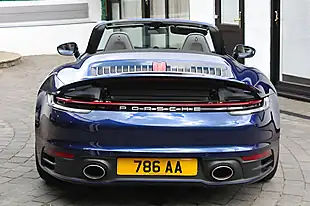 Used 2019 Porsche 911 Carrera 4S Blue - Interior and Exterior details 5