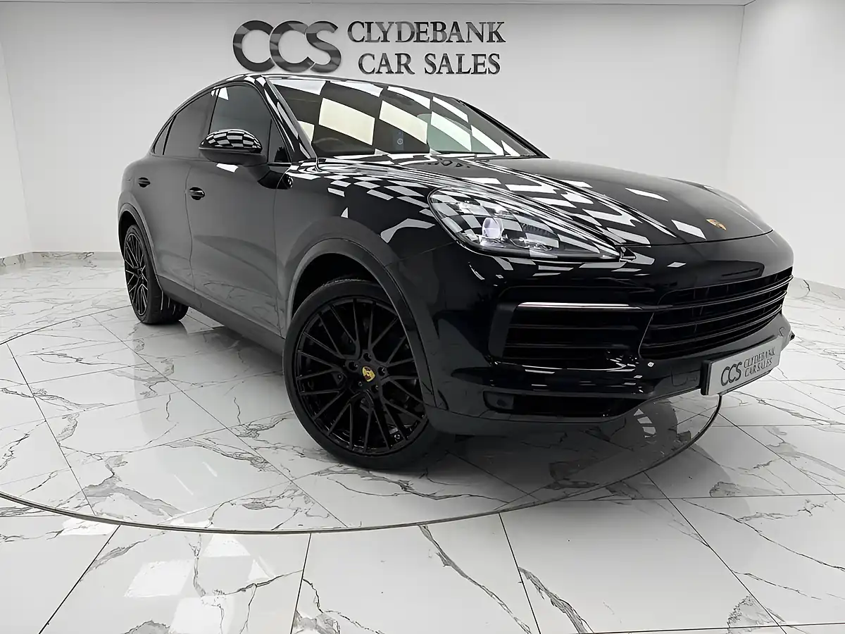Used 2019 Porsche Cayenne Coupe Black - Front View