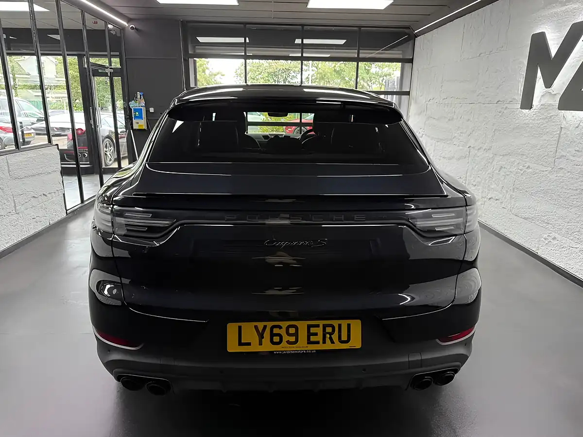Used 2019 Porsche Cayenne S Coupe Black - Interior and Exterior details 12