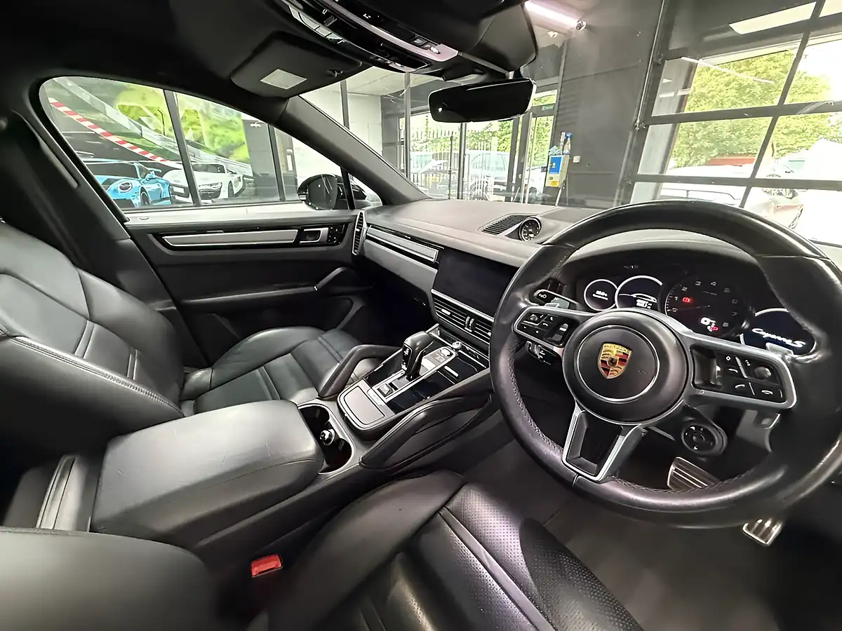 Used 2019 Porsche Cayenne S Coupe Black - Interior and Exterior details 2