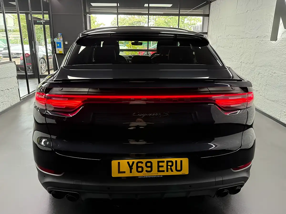 Used 2019 Porsche Cayenne S Coupe Black - Interior and Exterior details 3