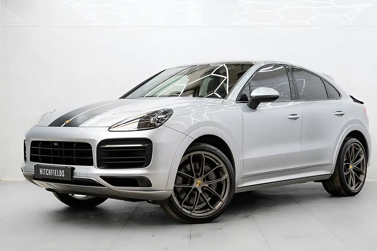 Used 2019 Porsche Cayenne S Coupe Silver - Interior and Exterior details 4