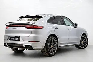 Used 2019 Porsche Cayenne S Coupe Silver - Interior and Exterior details 5
