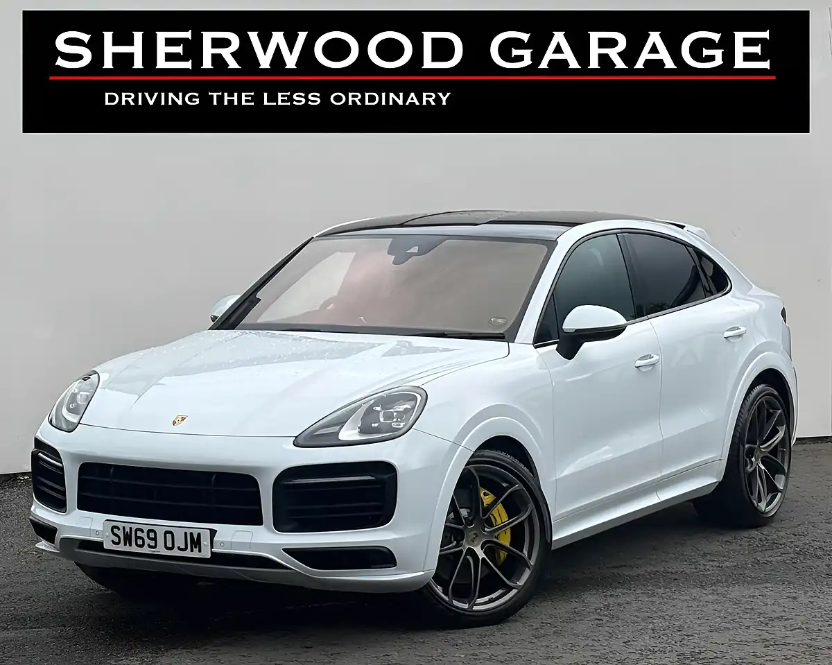 Used 2019 Porsche Cayenne S Coupe White - Front View