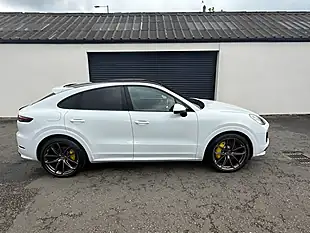 Used 2019 Porsche Cayenne S Coupe White - Interior and Exterior details 2