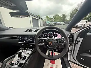 Used 2019 Porsche Cayenne S Coupe White - Interior and Exterior details 20