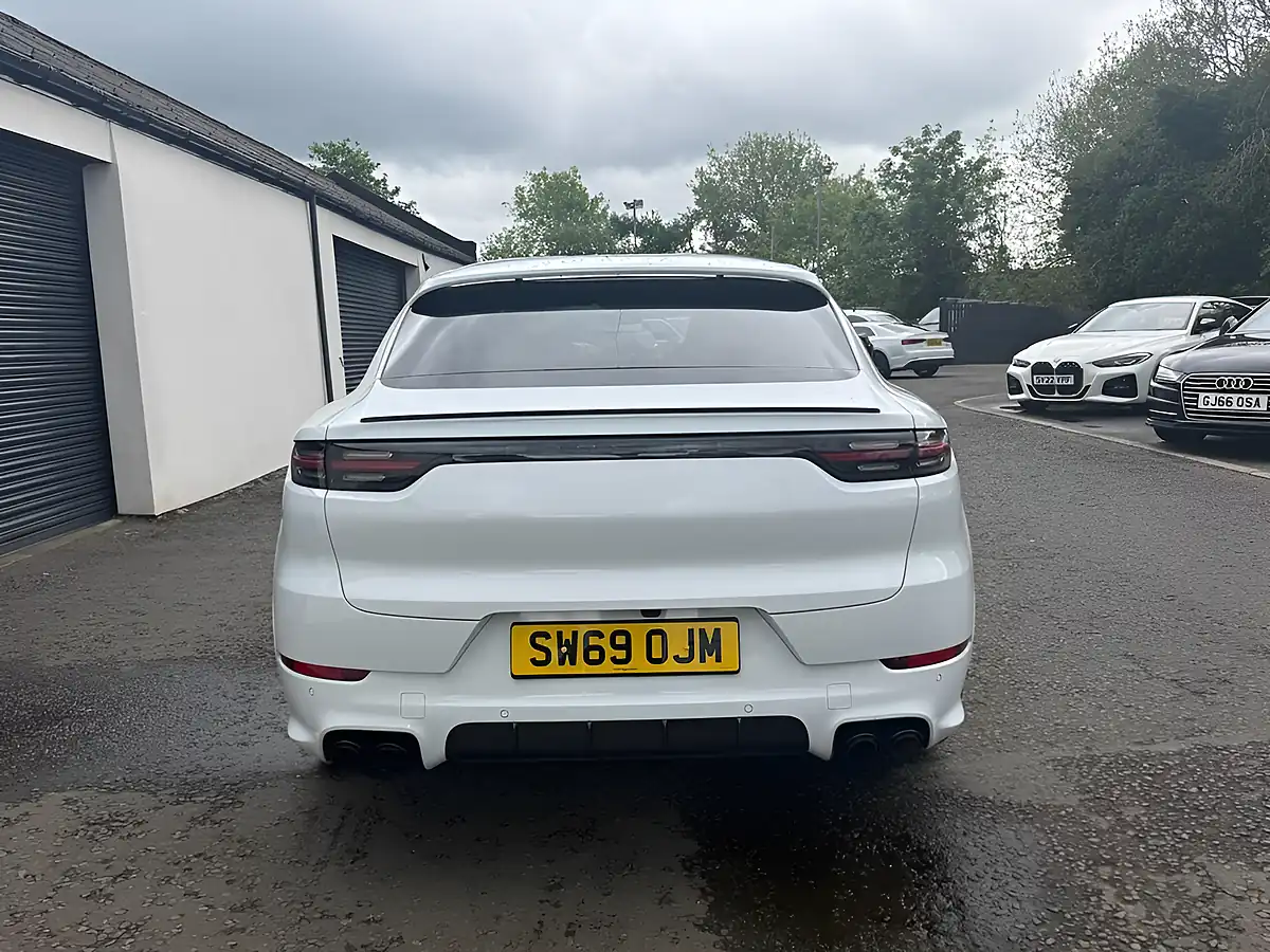 Used 2019 Porsche Cayenne S Coupe White - Interior and Exterior details 5