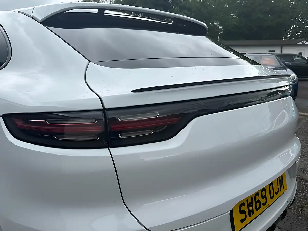 Used 2019 Porsche Cayenne S Coupe White - Interior and Exterior details 7