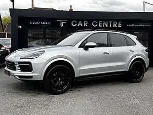 Used 2019 Porsche Cayenne Silver - Interior and Exterior details 2