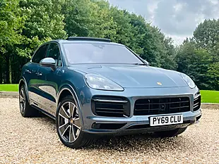Used 2019 Porsche Cayenne Sportdesign Blue - Interior and Exterior details 20
