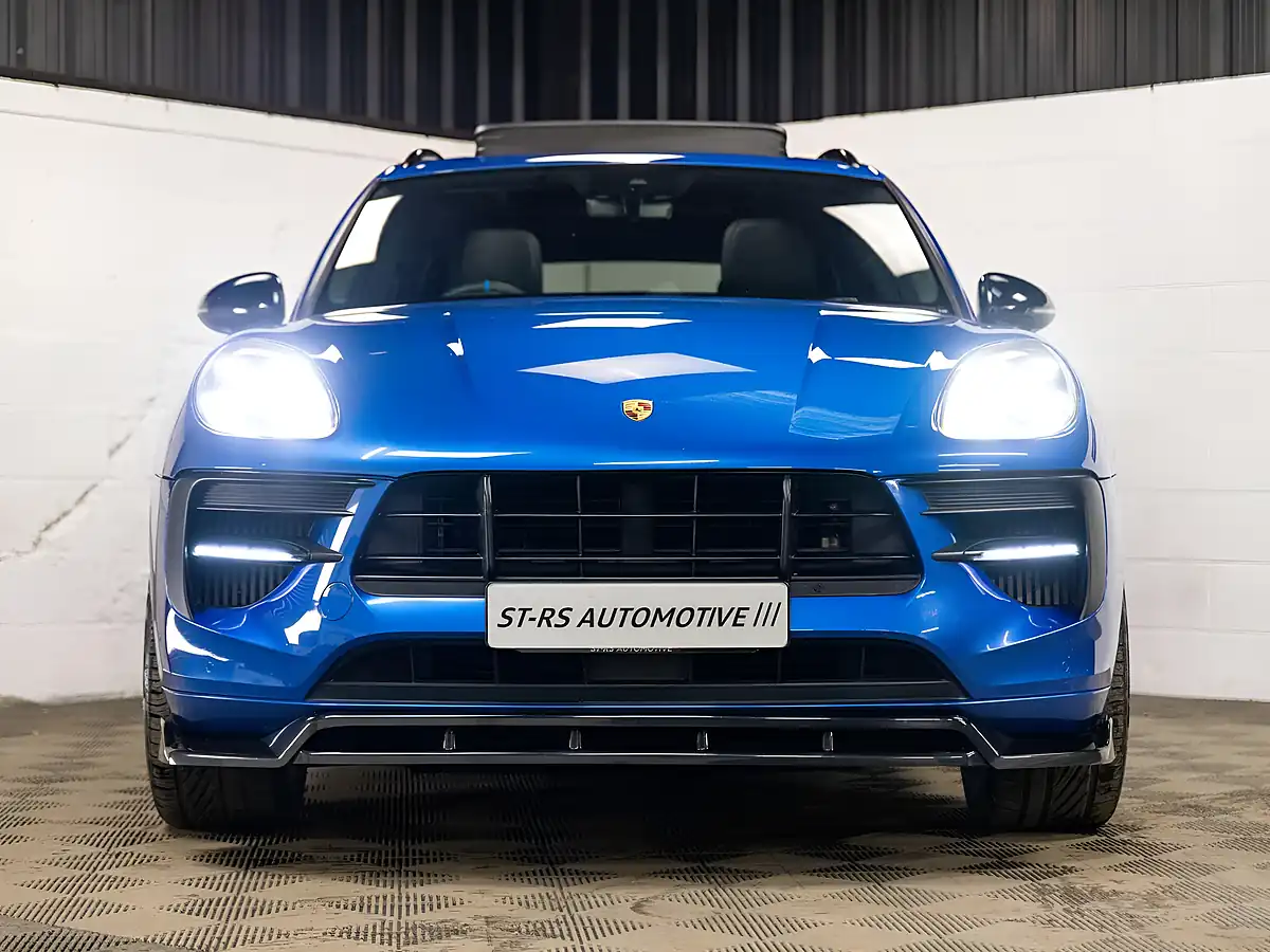 Used 2019 Porsche Macan S Blue - Interior and Exterior details 2