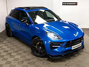 Used 2019 Porsche Macan S Blue - Interior and Exterior details 5