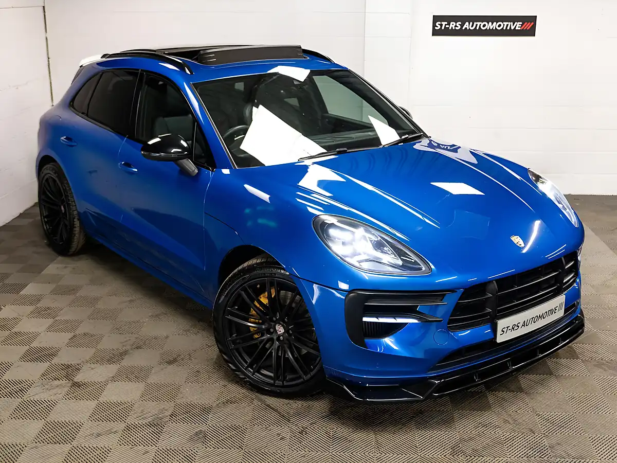 Used 2019 Porsche Macan S Blue - Interior and Exterior details 5