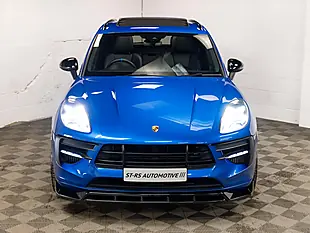 Used 2019 Porsche Macan S Blue - Interior and Exterior details 6