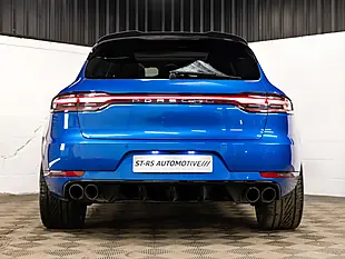 Used 2019 Porsche Macan S Blue - Interior and Exterior details 8