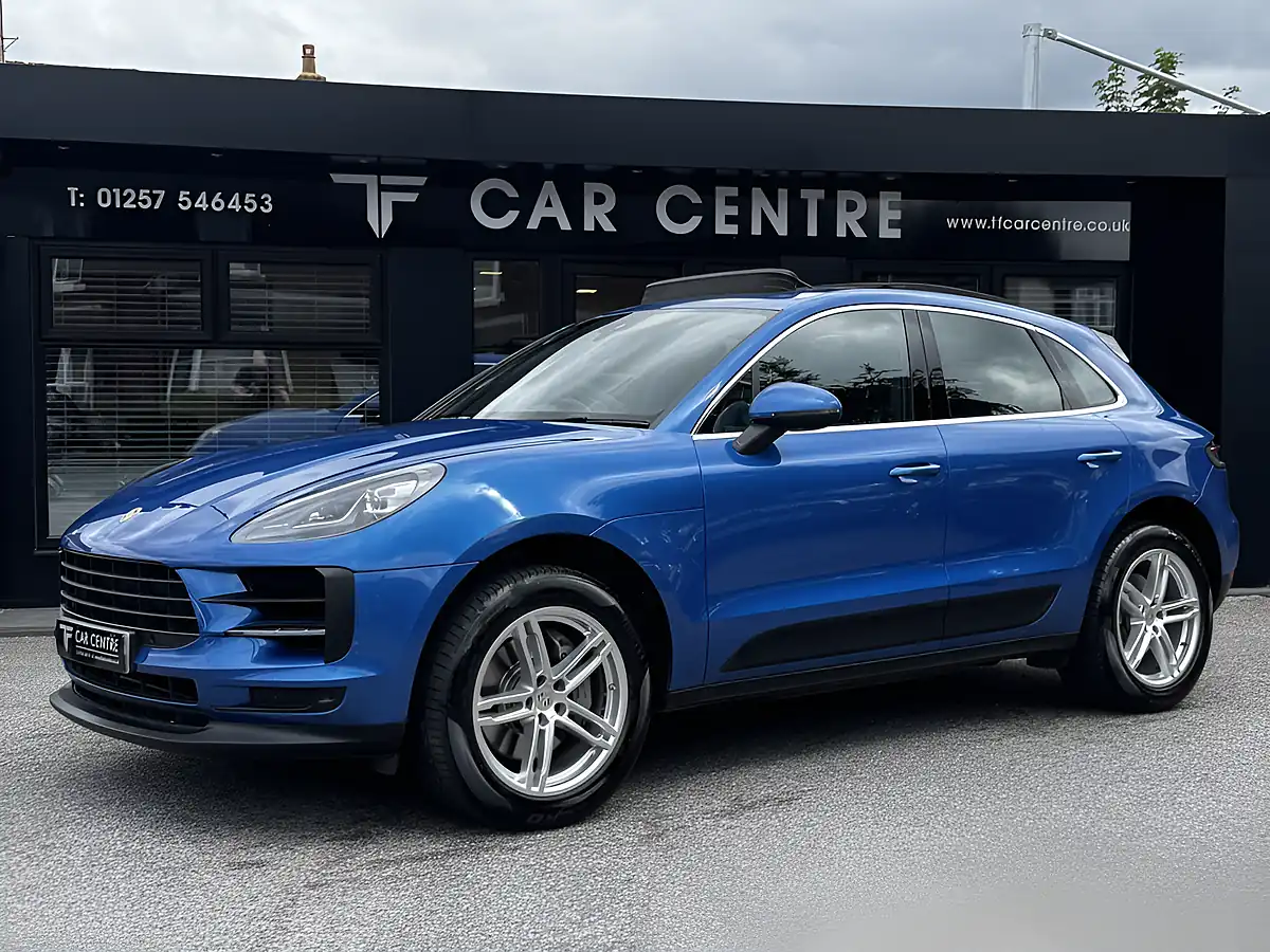 Used 2019 Porsche Macan S Pdk Blue - Front View