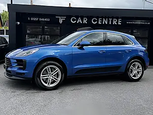 Used 2019 Porsche Macan S Pdk Blue - Interior and Exterior details 2