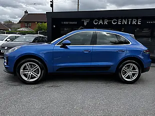 Used 2019 Porsche Macan S Pdk Blue - Interior and Exterior details 4