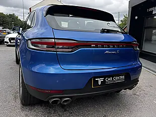 Used 2019 Porsche Macan S Pdk Blue - Interior and Exterior details 6