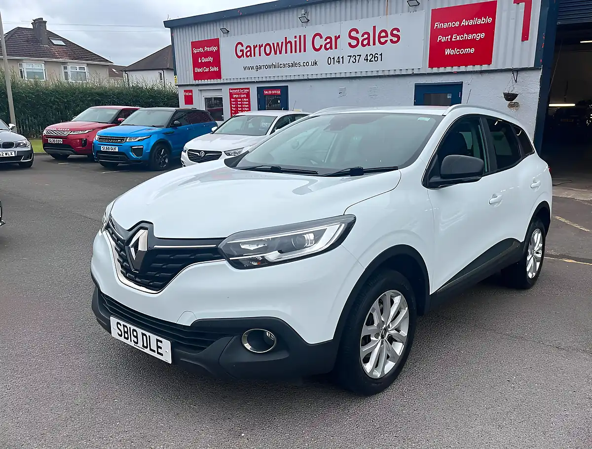 Used 2019 Renault Kadjar Dynamique Nav White - Front View