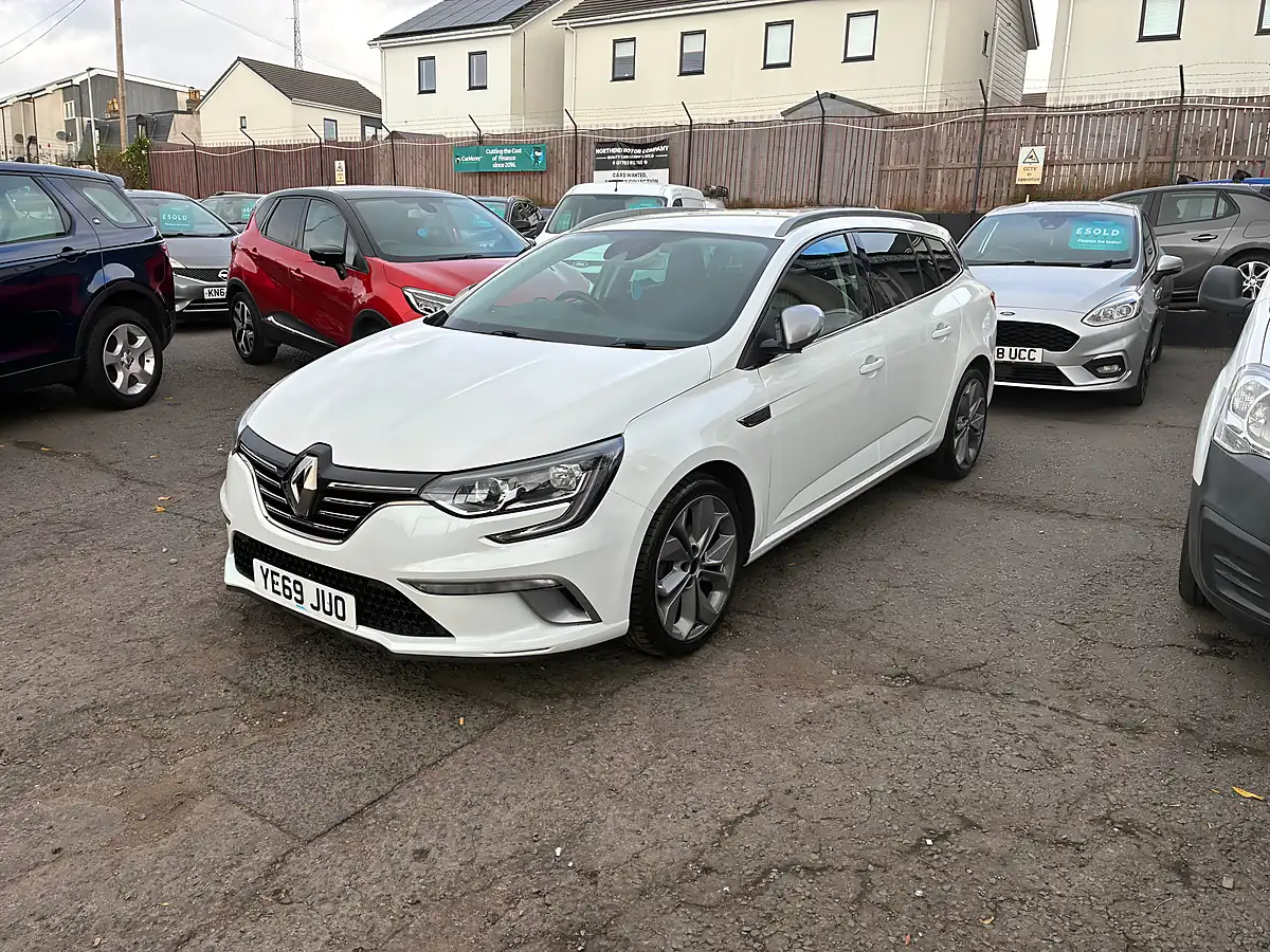 Used 2019 Renault Megane GT Line Sport Tourer Arctic White - Interior and Exterior details 5