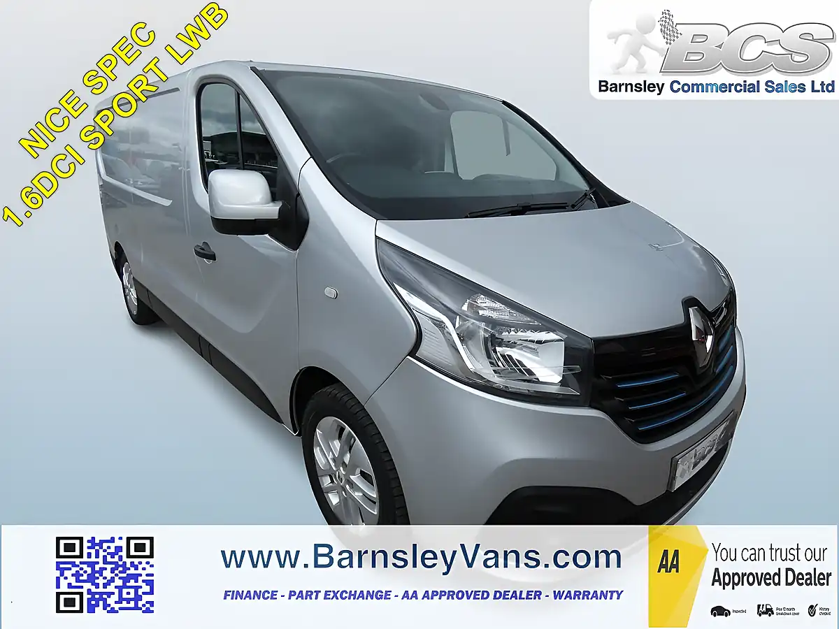 Used 2019 Renault Trafic Sport Nav Mercury - Front View