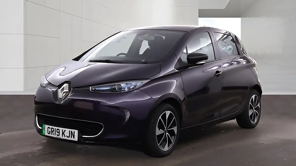 Used 2019 Renault Zoe Dynamique Nav Purple - Front View