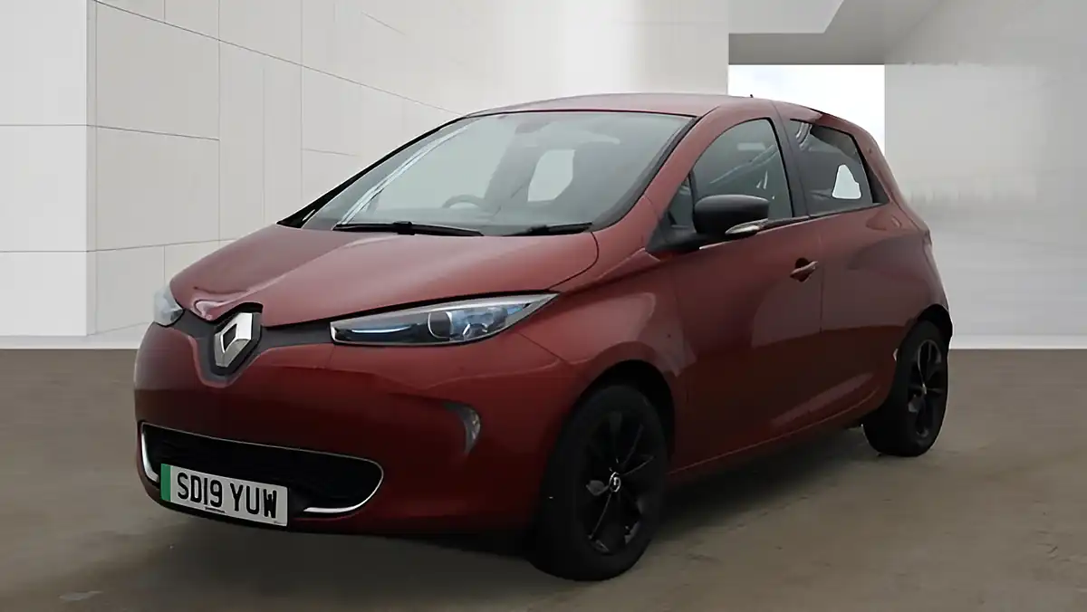 Used 2019 Renault Zoe Dynamique Nav Red - Front View