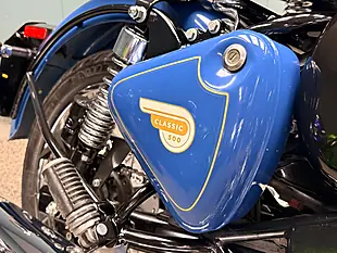 Used 2019 Royal Enfield Bullet Classic Blue - Interior and Exterior details 13