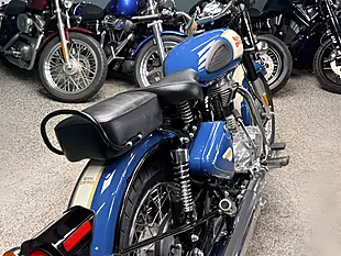 Used 2019 Royal Enfield Bullet Classic Blue - Interior and Exterior details 14