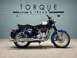 Used 2019 Royal Enfield Bullet Classic Blue - Interior and Exterior details 2