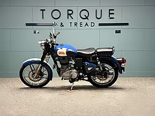 Used 2019 Royal Enfield Bullet Classic Blue - Interior and Exterior details 8