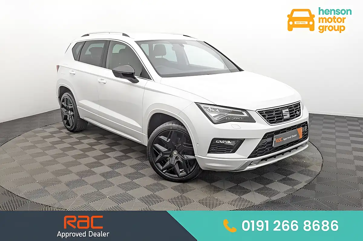 Used 2019 SEAT Ateca Fr Sport White - Front View