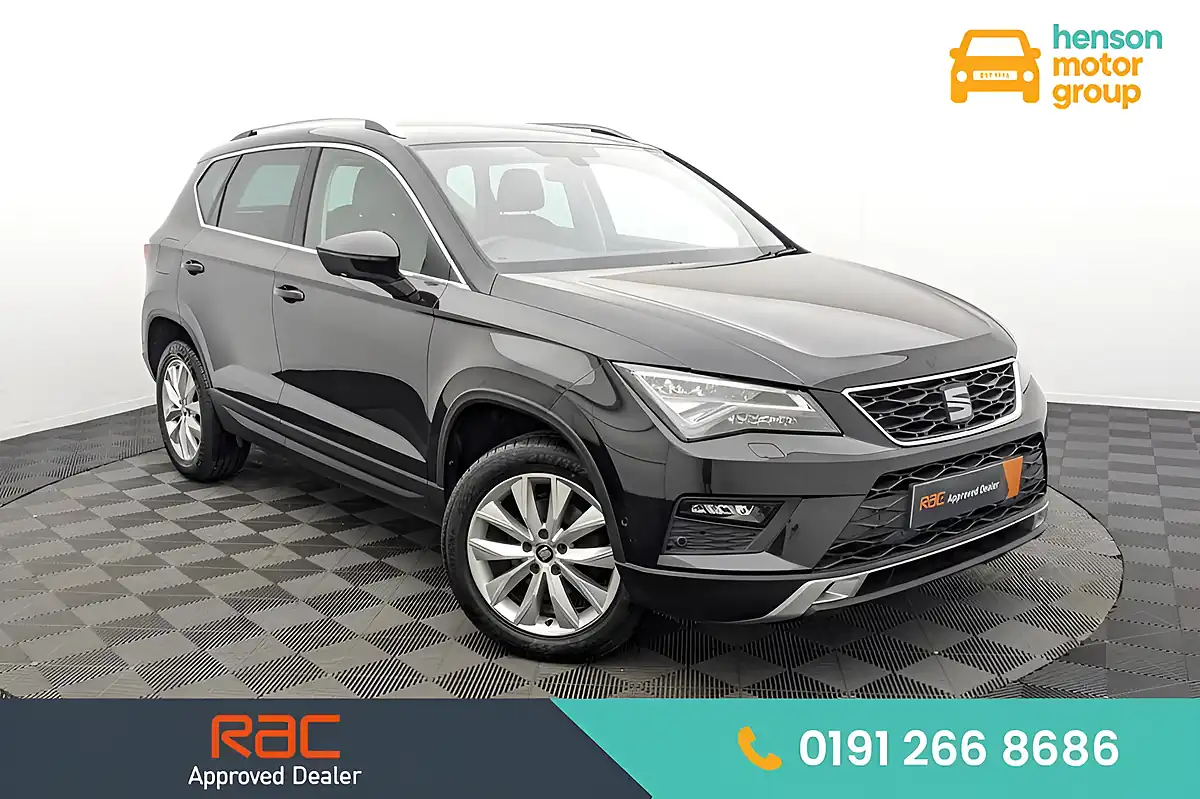 Used 2019 SEAT Ateca Se L Black - Front View
